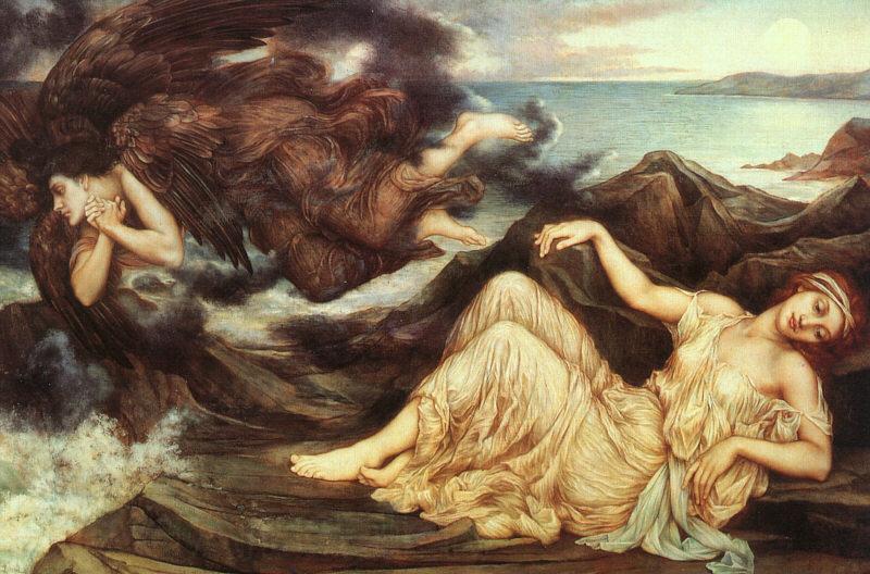 Evelyn De Morgan Port After Stormy Seas Norge oil painting art